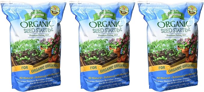 Seed Starter Potting Mix, Organic, 8-Qts.