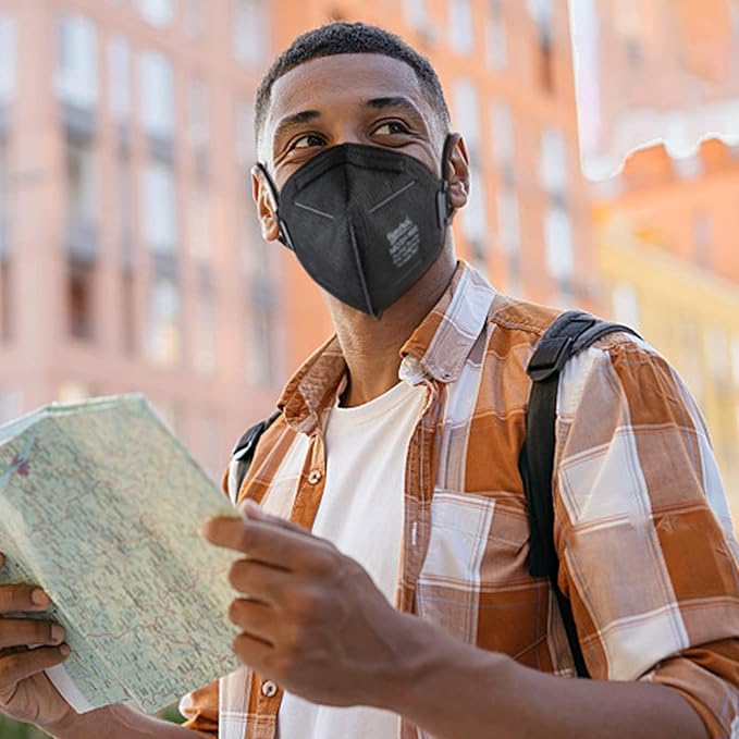 NIOSH Approved N95 Mask Particulate Respirators, N95 Face Masks, Individually Wrapped