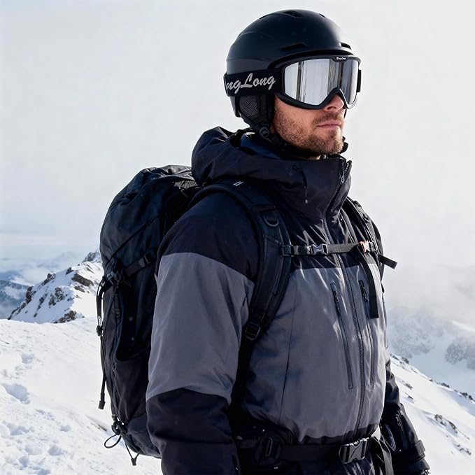 BangLong Ski Goggles, Snowboard/Snow Goggles Anti Fog UV Protection Design for Men Women Skiing, Skating,Snowmobilet,Youth