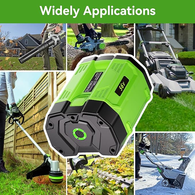 1 Pack 56V 7.5Ah Lithium-Ion Battery, Replacement for EGO 56 Volt Power Tools (Compatible with BA2800T, BA4200T, BA1400, BA5600T)