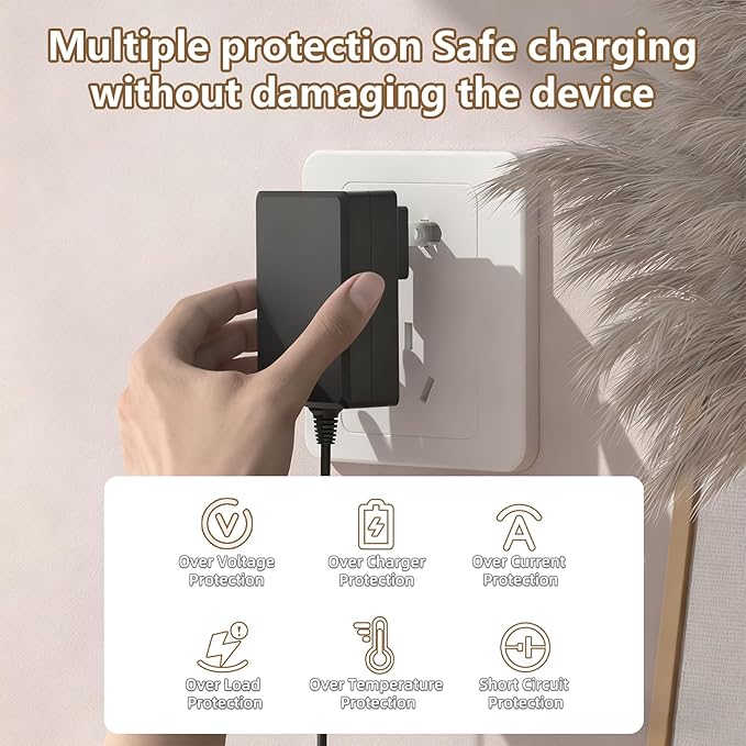 24VCHRG-QC iON+ Quick Charger for Snow Joe & Sun Joe 24V iBAT24 and 24VBAT Series Lithium Ion Batteries,Compatible with 24VBAT-LTE 24VBAT-LT 24VBAT-XR iBAT24-LTE iBAT24-LT iBAT24-XR iON Battery Models