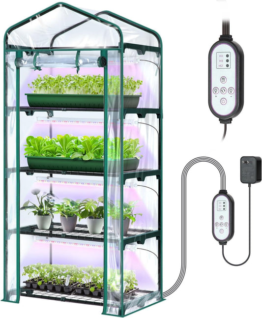Winter-Proof Your Garden: Why the Ohuhu 4-Tier Mini Greenhouse is a Must-Have for Indoor Gardening