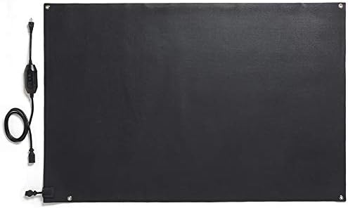 HeatTrak Heated Snow Melting Mats for Entrances (40" x 60") - No-Slip, Outdoor Mat - Electric Mat for Winter Snow/Ice Removal