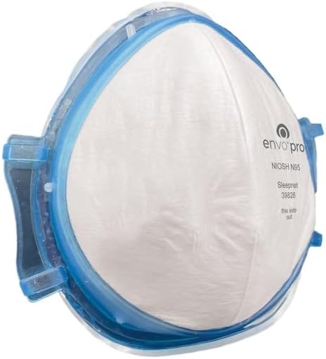 Envo Pro Respirator Kit including Headgear, 3 Individually Packaged Filters, Storage Case for Provided Accessories