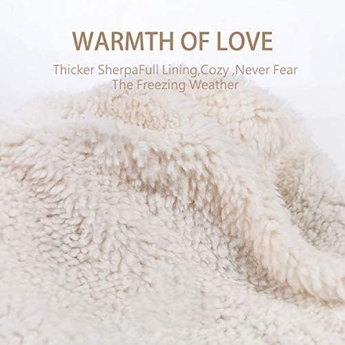 REDESS Women Winter Pompom Beanie Hat with Warm Fleece Lined, Thick Slouchy Snow Knit Skull Ski Cap