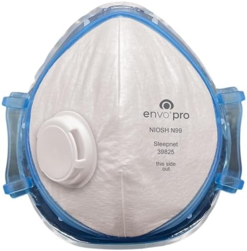 Envo Pro Respirator Kit including Headgear, 3 Individually Packaged Filters, Storage Case for Provided Accessories