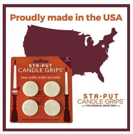 Sta-Put Candle Grips (8 Pack)