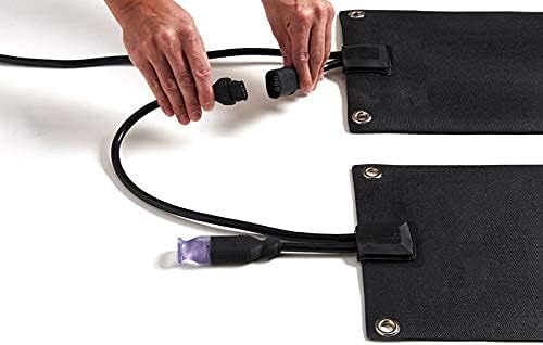 HeatTrak Heated Snow Melting Mats for Stairs - Heated Outdoor Mats - Electric Snow Melting Mats for Winter Snow Removal - Trusted Snow and Ice Melting Mats and No-Slip Stair Heating Mats (10" x 48")