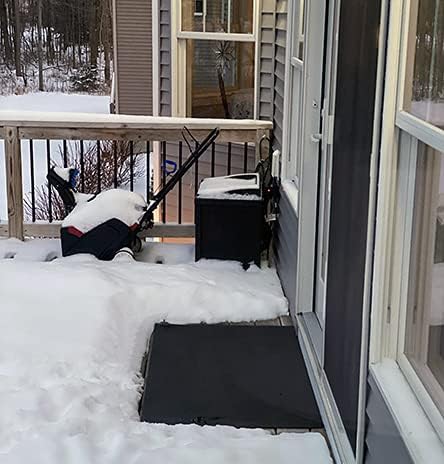 HeatTrak Heated Snow Melting Mats for Entrances (40" x 60") - No-Slip, Outdoor Mat - Electric Mat for Winter Snow/Ice Removal