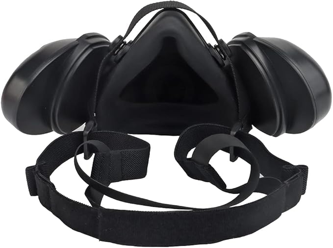 Protective Tactical Respirator Mask FAST Helmet Half Face Gas Mask for Military Paintball Airsoft Hunting