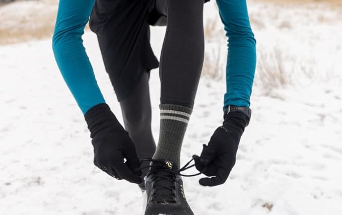 IBEX Merino Wool Winter Glove Liner | Lightweight Warm, Touch Screen Compatible Thermal Gloves | Unisex for Men & Women