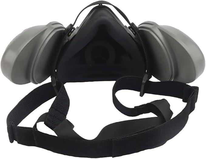 Protective Tactical Respirator Mask FAST Helmet Half Face Gas Mask for Military Paintball Airsoft Hunting