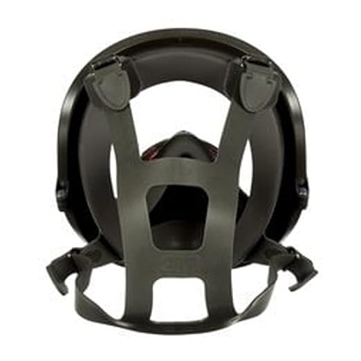 3M Safety 142-6800 Safety Reusable Full Face Mask Respirator, Grey, Medium