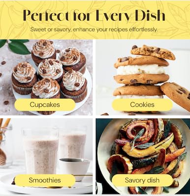 Alcohol-Free Natural Vanilla, Nature Sourced For Baking, Sweet Drinks And More, Small Batch Handcrafted From Madagascar Bourbon Vanilla Pods (16oz)