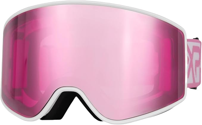 EXP VISION Ski/Snowboard Goggles Parent-child Snow Goggles Over Glasses for Men, Women Youth Kids