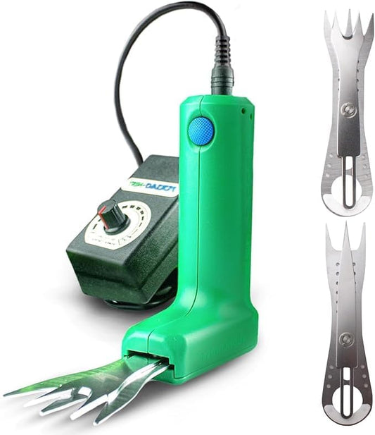 Trim Daddy 5th Generation | Wet or Dry Hydroponic Plants |Electric Trimmer Packaged with 3 Different Functions | High Carbon Blades Light Weight 1/2 lb, 1 Year Warranty