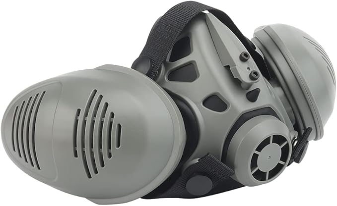 Protective Tactical Respirator Mask FAST Helmet Half Face Gas Mask for Military Paintball Airsoft Hunting