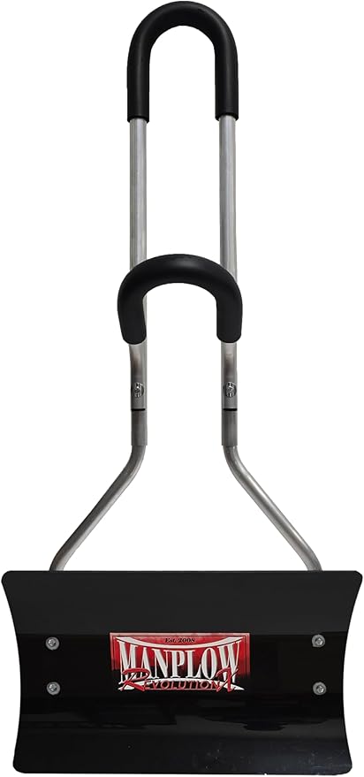 MANPLOW RevolutionX Snow Pushers and Shovels (Mantis Handle, 24")
