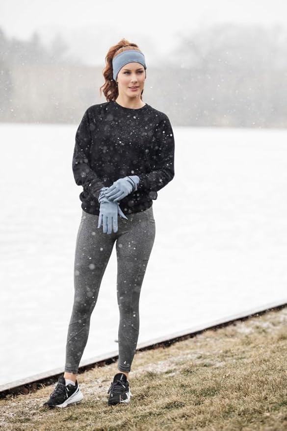 Britt's Knits Thermal Tech Cold Weather Winter Gloves Touch Screen Fleece Lining Unisex Gloves