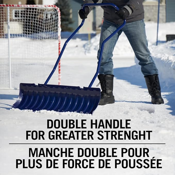 Garant YPP36KU Yukon 36-Inch Extra-Large Ergonomic Snow Pusher with Steel Handle
