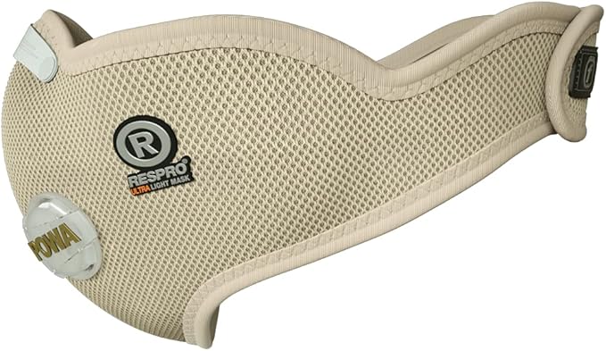 Respro Ultralight Mask (Black, Large)