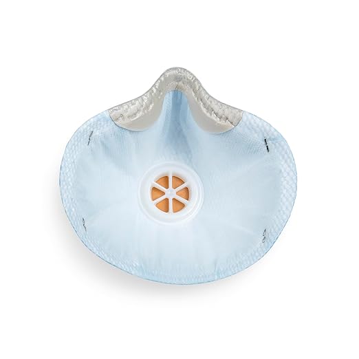 Moldex 2300N95 Disposable Particulate Respirator with Exhale Valve, Size Medium/Large, NIOSH Approved