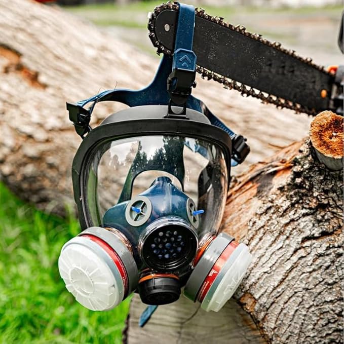 Parcil Distribution P-A-1 Replacement Filters - Carbon Activated Charcoal Organic Vapor Filter Set for PD-100 and T-60 Masks (Pack of 2)