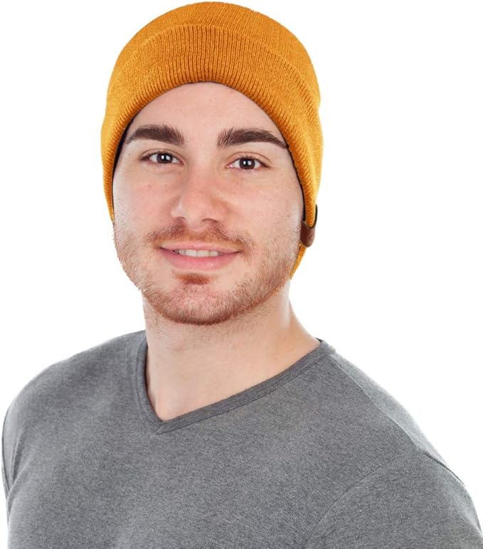 OZERO Winter Beanie Daily Hat - Thermal Polar Fleece Ski Stocking Skull Cap for Men and Women