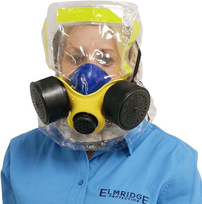 iEvac the only American Certified Smoke/Fire Hood/Smoke Mask. Escape Mask/Emergency Escape/Fire Gas Respirator