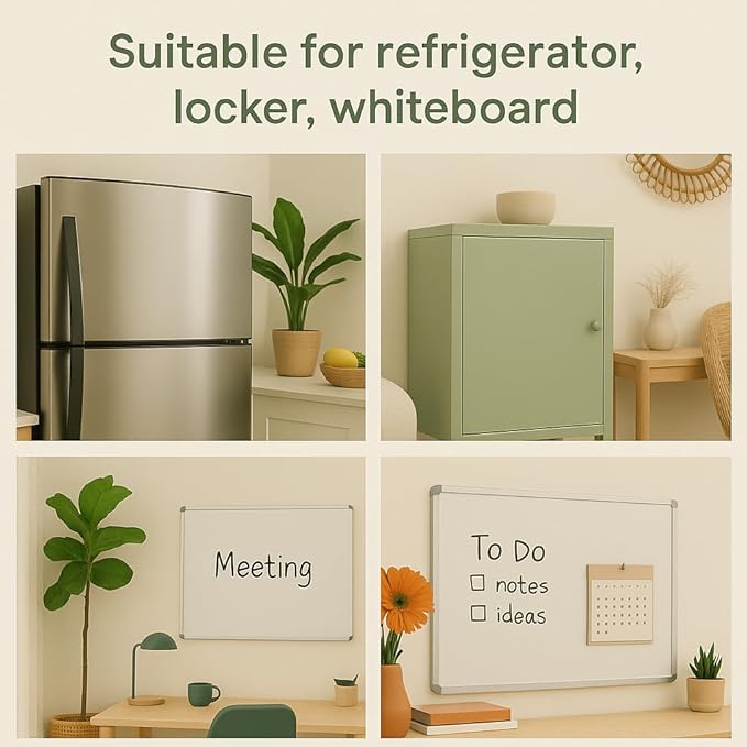 10pack Cute Mini Vase Magnets for Fridge, Tiny Magnetic Glass Vases Refrigerator Accessories, Real Flowers Pot Magnet, Funny Aesthetic Plant Pot Locker Office Kitchen Decoration, Small Magnet Bud