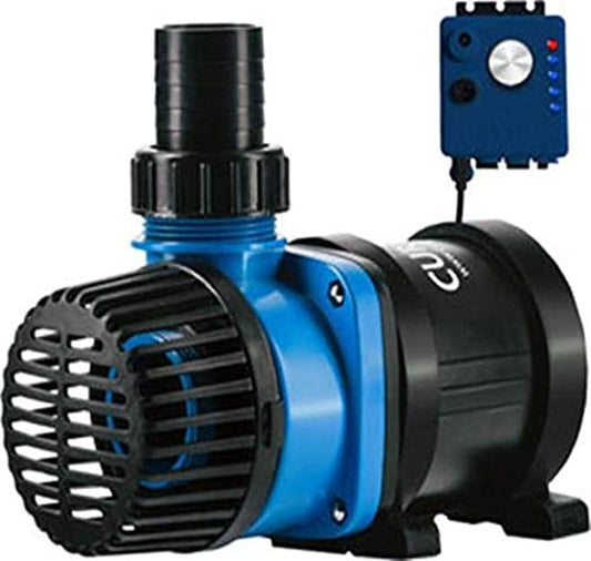 CURRENT USA eFlux DC Flow Pump with Control 1900 GPH | Loop Controllable Aquarium DC Return 380-1900 GPH | Quiet, Submersible or External | Fish Tank, Sump, Pond, Freshwater and Saltwater Marine Use