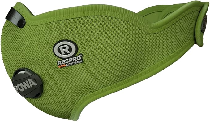 Respro Ultralight Mask (Black, Large)