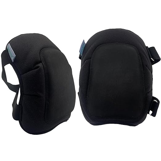 Work Knee Pads Made of Tear Resistant Oxford Cloth and Durable Rubber Waterproof and Breathable Suitable for Mechanical Repairs and Yard Work with Adjustable Straps