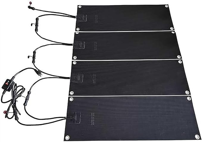 Heated Snow Melting Mats for Entrances - Outdoor Stairs- Non-Slip Winter Removal and Ice Melt Products -Heating Entrance