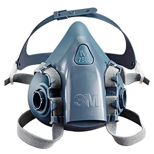 3M 7500 Series Reusable Respirator With Cool Flow Exhalation Valve (Large)
