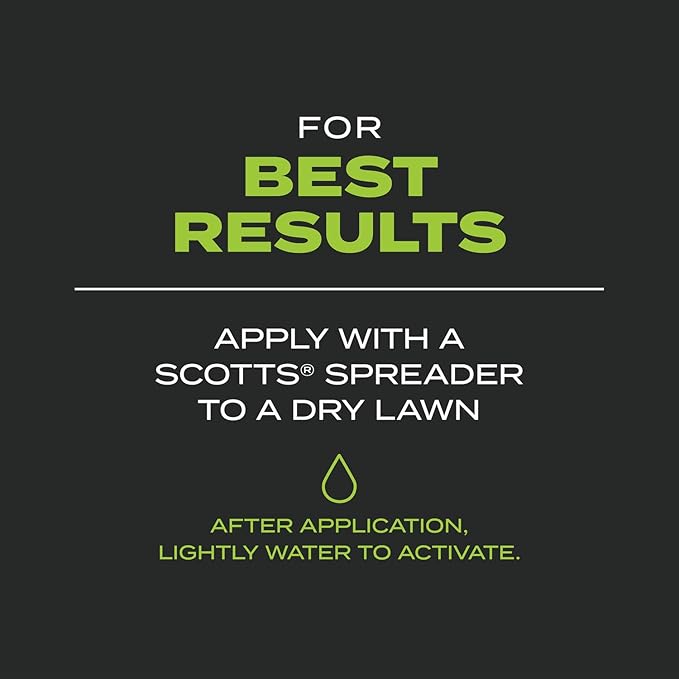 Scotts Turf Builder Triple Action Built For Seeding - Weed Preventer and Fertilizer for New Lawns, 1,000 sq. ft., 4.3 lbs.