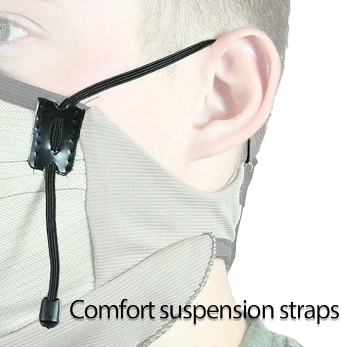 ATV TEK, Bandana Style Dust Masks with Suspension Straps and 3D Nose Box - Camo, 20"