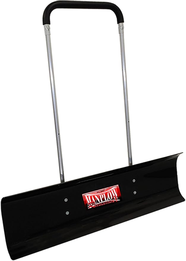 MANPLOW RevolutionX Snow Pusher with U Handle (48 Inch)