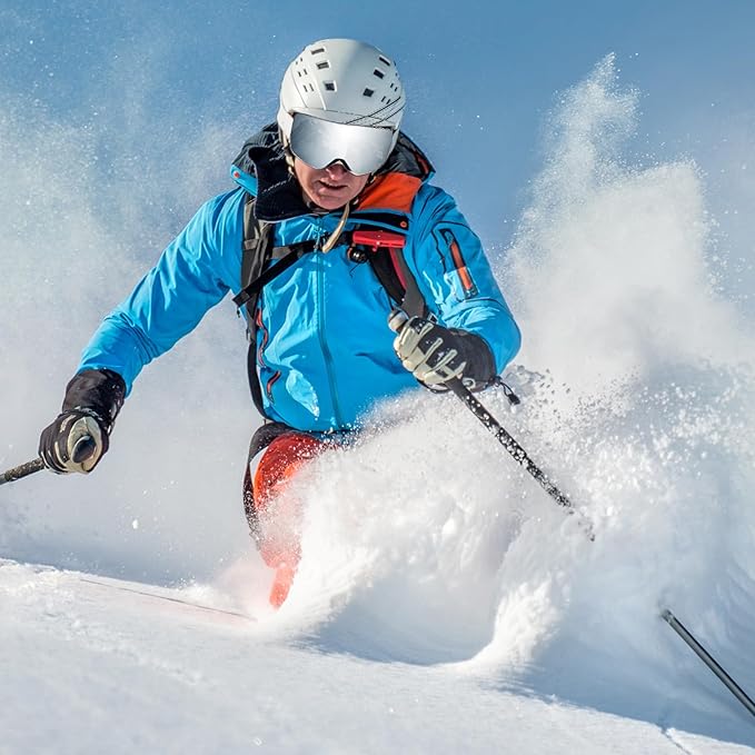 Ski Goggles OTG Snow/Snowboard Goggles Snowboarding Goggles Over Glasses Ski Goggle for Men Women Adult