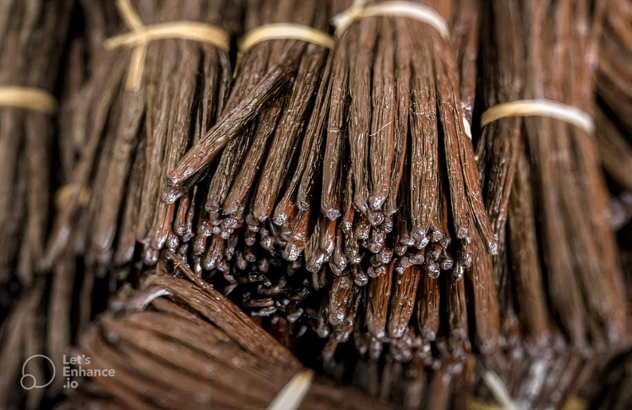 Uganda Vanilla Beans by Pearl Organic Vanilla - 50 Organic Whole Grade A Pods for Homemade Vanilla Extract, Baking & Brewing