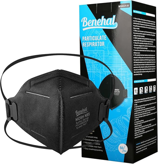 NIOSH Approved N95 Mask Particulate Respirators, N95 Face Masks 20 Pack, Individually Wrapped, Universal Fit