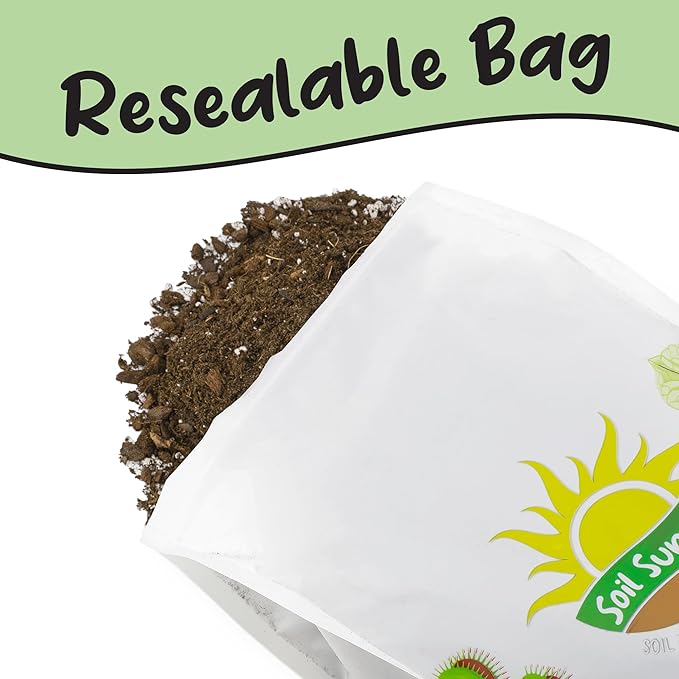 Soil Sunrise Monstera Houseplant Potting Soil Mix (8 Quarts) Custom Blend for Growing and Repotting