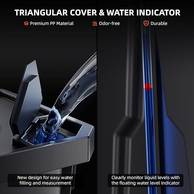 Spider Farmer DWC Hydroponics Grow System with 7-Gallon Deep Water Culture, New Triangular Cover Design, Recirculating Drip Garden System with Top Drip Kit, 11W Air Pump, 4 Buckets