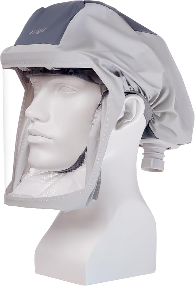 Dräger Premium Hood for X-plore 8500, Short Hood | Reusable Safety Hood for Powered Air-Purifying Respirator (PAPR)