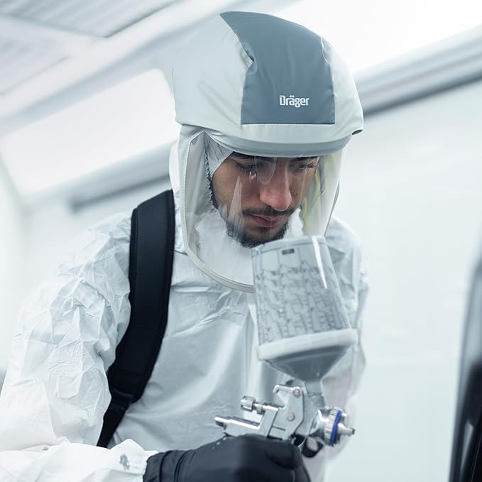 Dräger Premium Hood for X-plore 8500, Short Hood | Reusable Safety Hood for Powered Air-Purifying Respirator (PAPR)