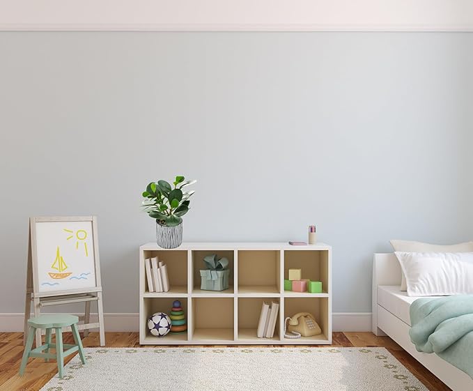 AlphaAcc Fake Plants Real Looking Greenery Artificial Plants Indoor Potted Plant with Rustic Black Clay Planter for Farmhouse Bathroom Bedroom Kitchen Office Table Decor 8"