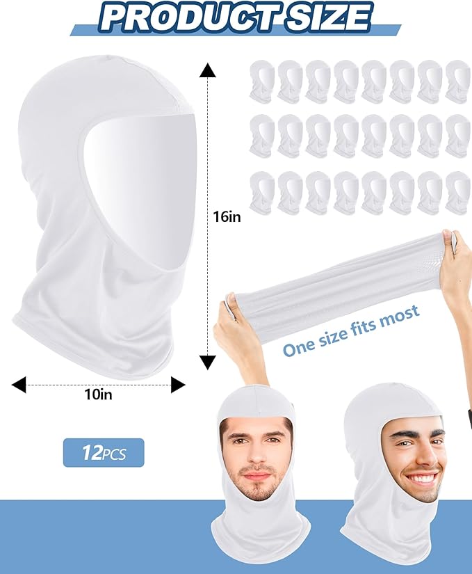 Cuffbow Painters Spray Sock Adult Painters Mask Unisex Head Sock Painting Dust Hood Snug Soft Stretch Head Covering