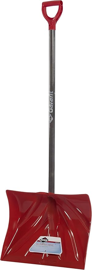 Garant NPM18KD Nordic 18-Inch Poly Blade Snow Shovel - Red, NPM18KDU