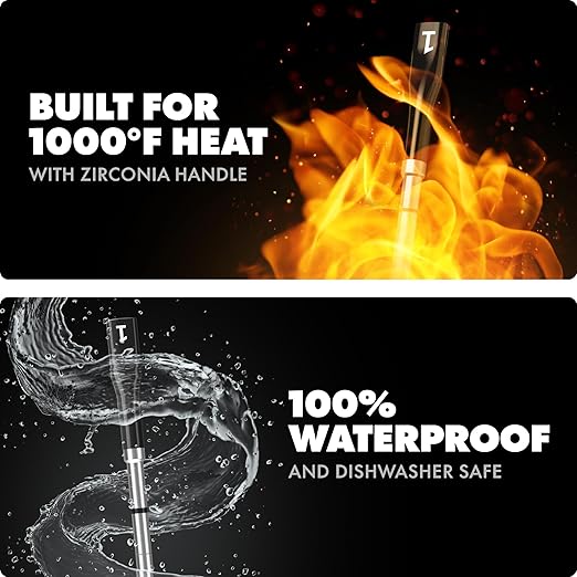 CHEF iQ Sense | Smart Wireless Meat Thermometer | Ultra-Thin Probe | WiFi Unlimited Range | 1000°F Heat Safe | 5 Sensors | BBQ, Grill, Oven, Smoker, Air Fryer | Gen3