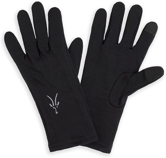 IBEX Merino Wool Winter Glove Liner | Lightweight Warm, Touch Screen Compatible Thermal Gloves | Unisex for Men & Women